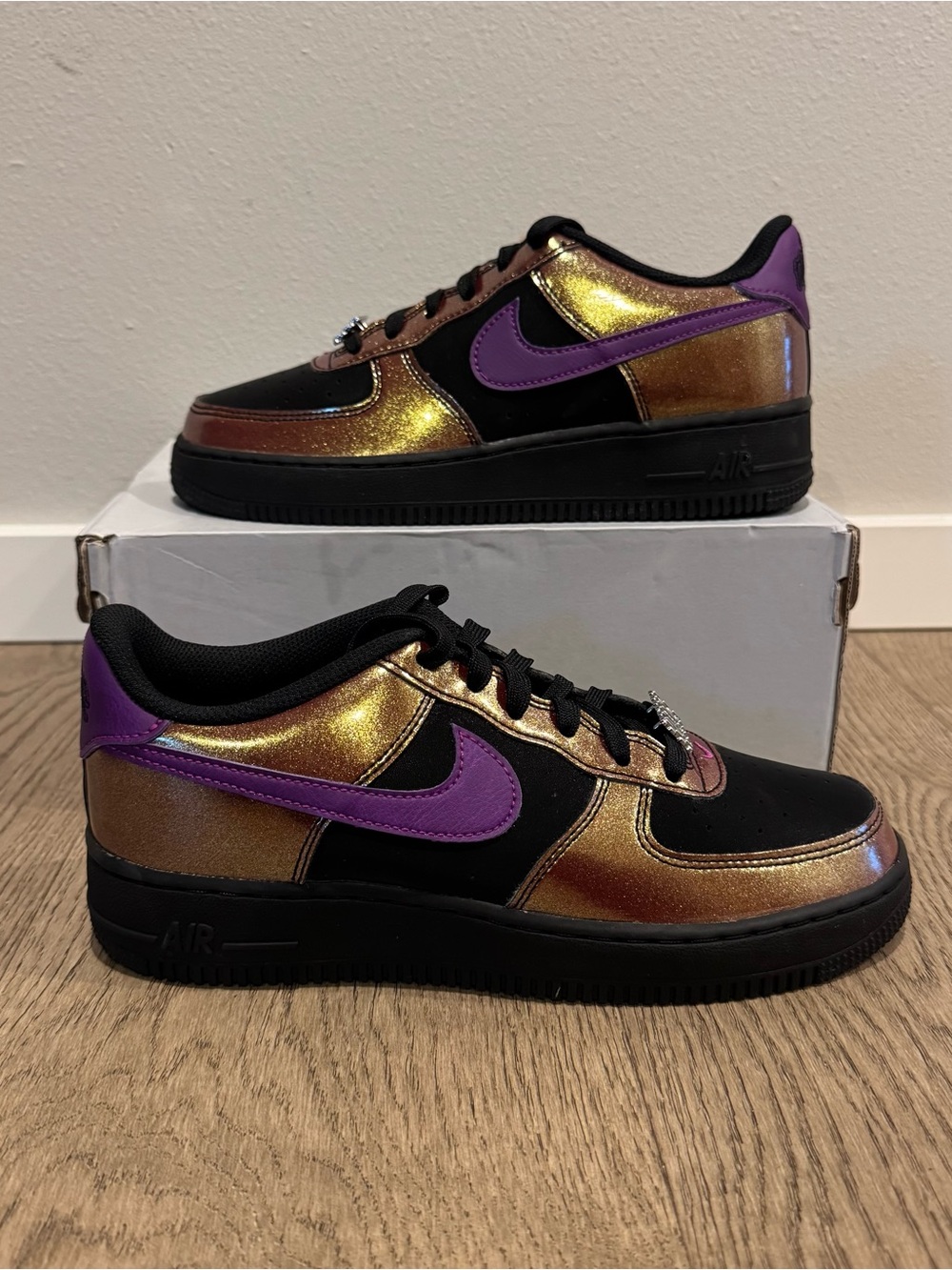 Nike Air Force 1 Low Glam Rock Black Purple